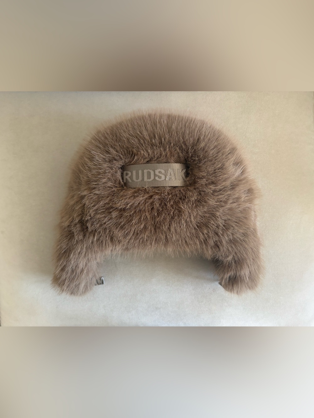 RUDSAK Brown Fur Aviator Hat